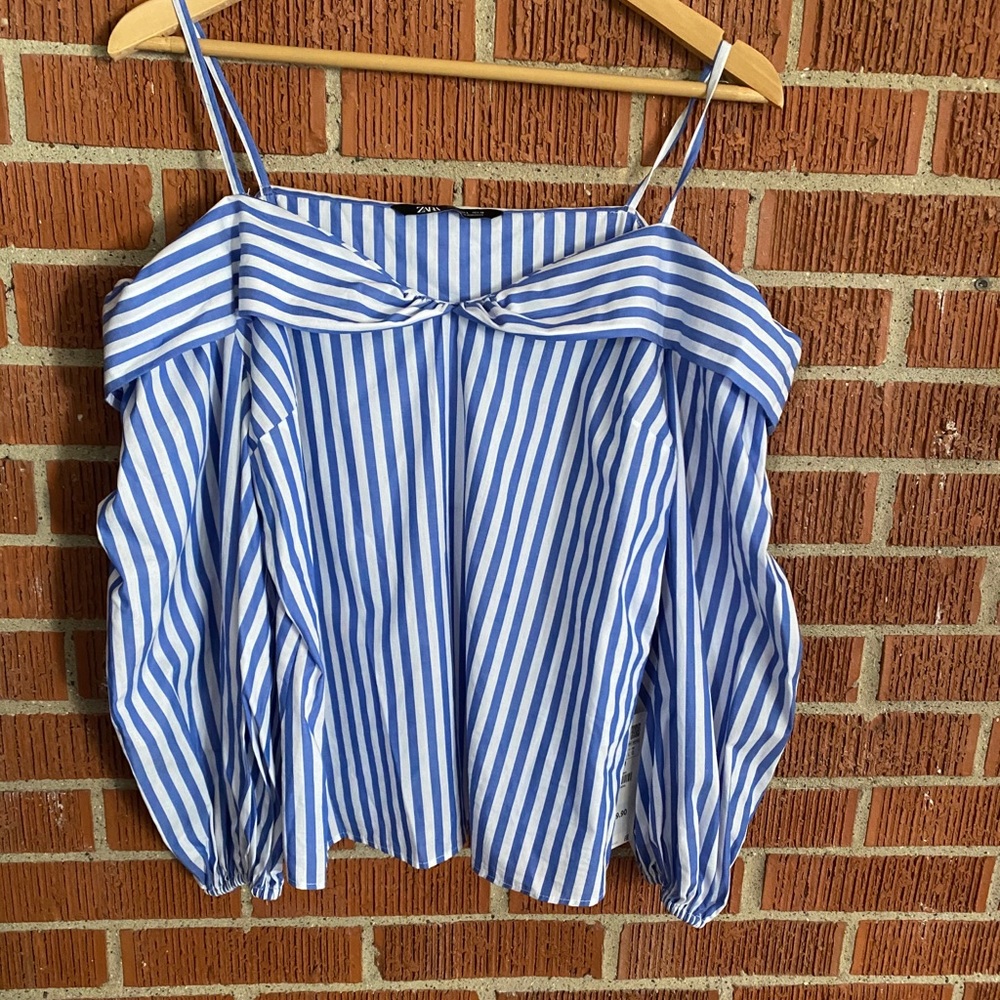 Zara-off the shoulder top